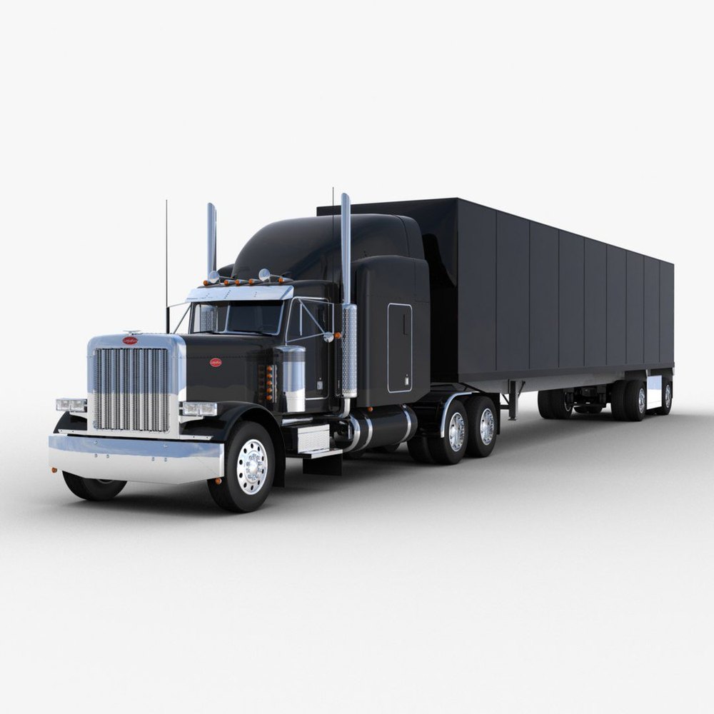 Dry van truck